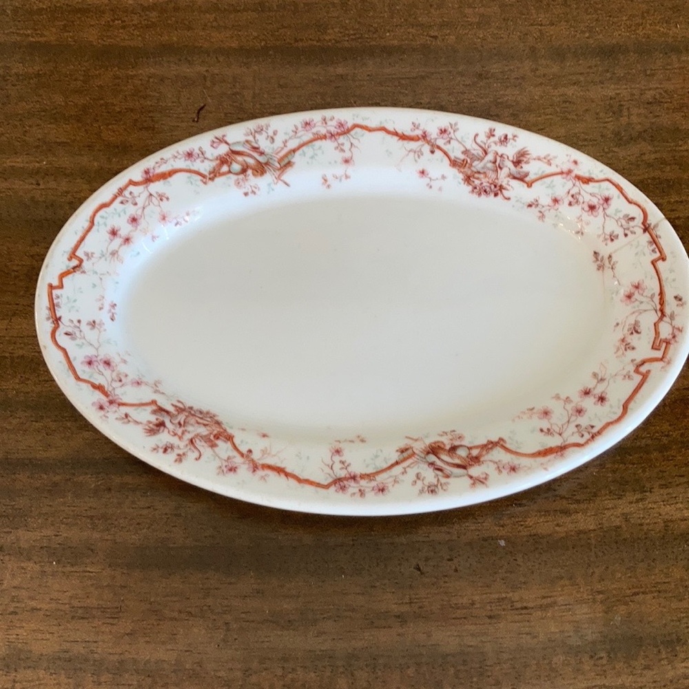 A H & C v France serving platter 9 1/4”x 6 1/4”